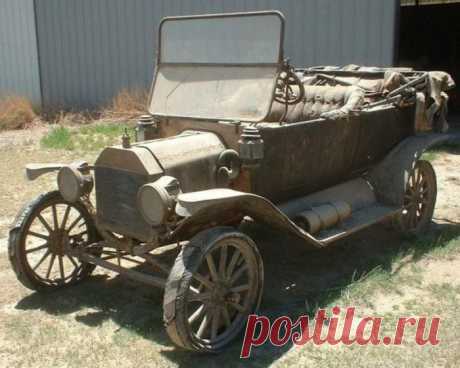 В амбаре нашли Ford Model T, которому больше 100 лет . Тут забавно !!!