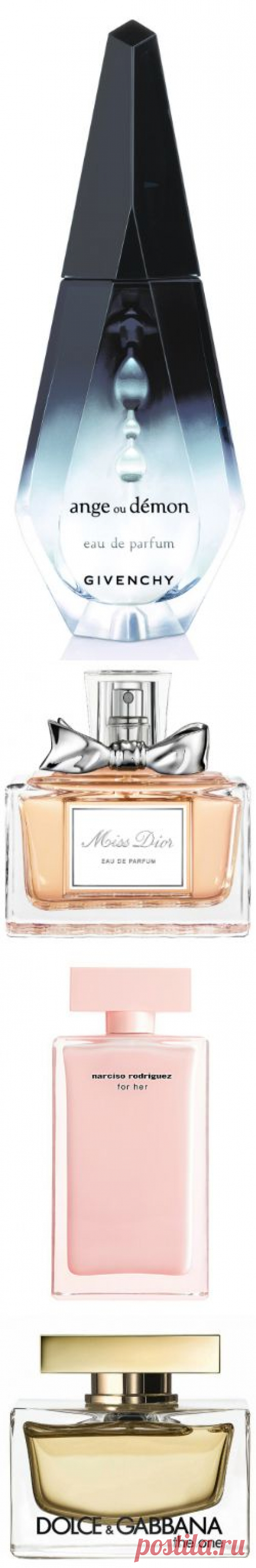 Givenchy Ange ou Demon, Miss Dior и Narciso Rodriguez For Her - 11 культовых ароматов на все времена