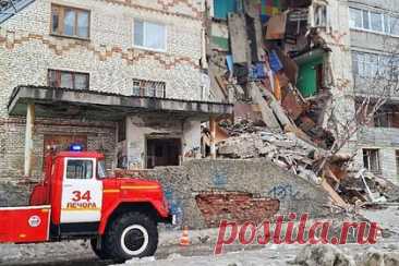 После обрушения части жилого дома в Печоре возбудили уголовное дело
