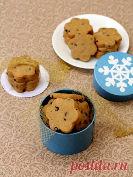 🍲Espresso Chocolate Shortbread Cookies Recipe - Christmas Baking Ideas