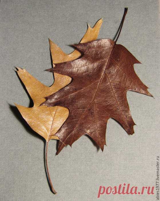 Глицериновые листья