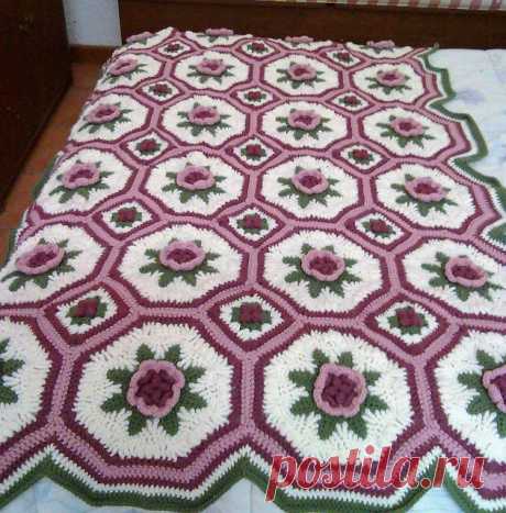 hello girls ... good morning! flowers for today. the download is below.

https://www.crochetwebsites-free.com/2019/05/blanket-of-roses-afghan-pattern-free.html

#crochet#handmade#uncinetto#ilovecrochet#blanket#knitting#amocrochetar#ilovecrochet#blanket#knitting#amocrochetar
#handmade #box #basket
#home #decorations #storage
#butterfly #craft #tricotin 
#crochet #handcraft #tejer