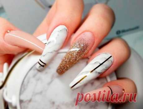 Trendy Designs and Shapes For Acrylic Nails in 2017 | NailDesignsJournal