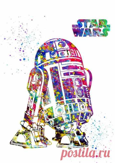 Star Wars, R2-d2 Art Print by Erzebet S Star Wars, R2-d2 Art Print by Erzebet S.  All prints are professionally printed, packaged, and shipped within 3 - 4 business days. Choose from multiple sizes and hundreds of frame and mat options.