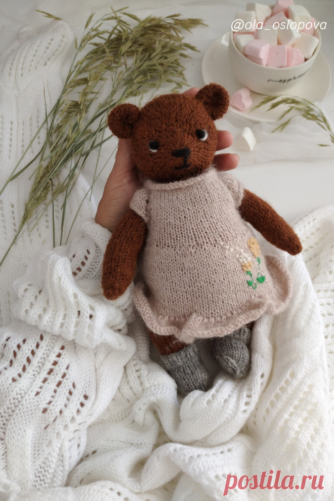 Схема вязания мишки, вязаная кукла, схема игрушки животного
Схемы вязания игрушки медвежонка.Мягкая вязаная кукла, выкройка игрушки животного:
#вязание #игрушка #узор #животное #ручная работа #урок #сделай сам #мишка #knittedtoy #knittingpattern #knittingtoy