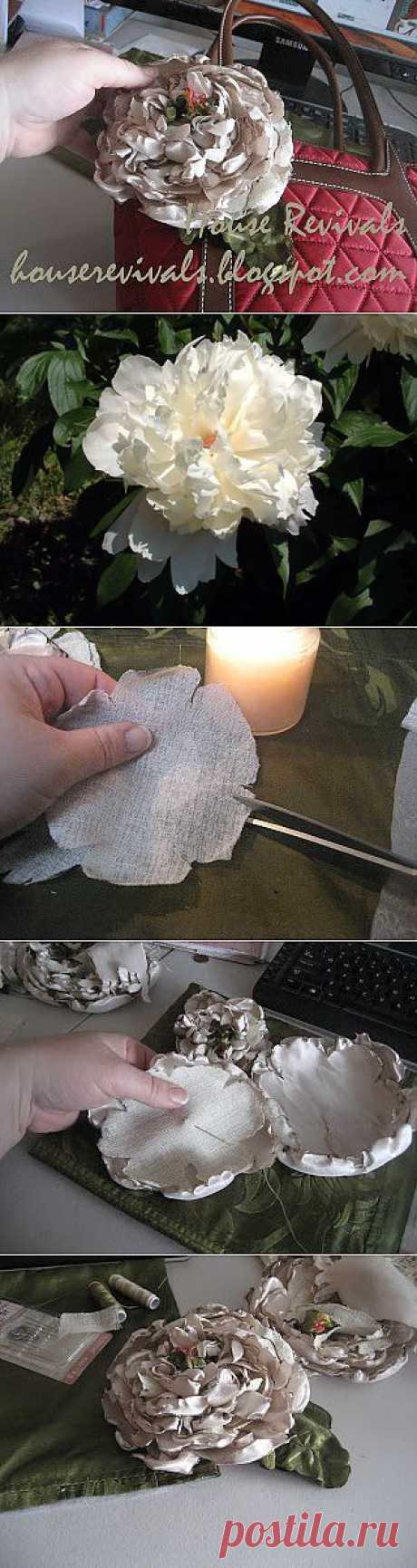House Revivals: How to Make a Burnt Peony