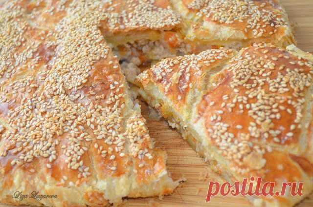 Греческий мясной пирог - Простые рецепты Овкусе.ру