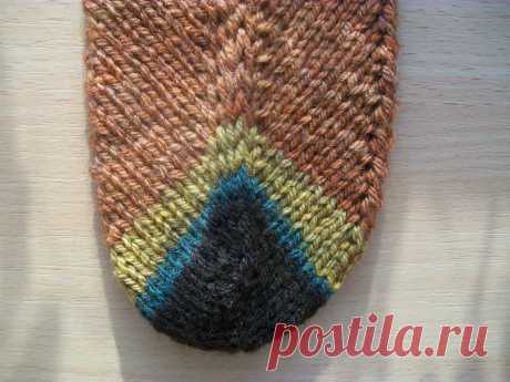tru-knitting: Носки на двух спицах 5