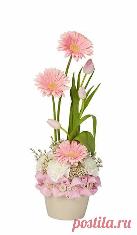 Pastel Perfection Spring Flower Arrangement - OASIS Floral Ideas