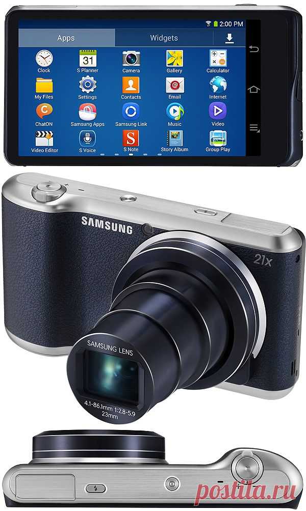 Гибрид фотокамеры и смартфона Samsung Galaxy Camera 2 получил четырехъядерный CPU частотой 1,6 ГГц и Android 4.3 | Мобильные новости