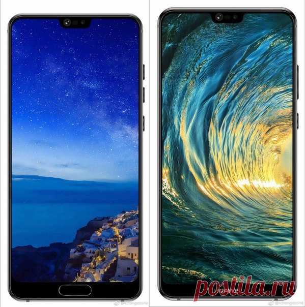 Huawei представит смартфоны P20 и P20 Plus только в марте, но взглянуть на их качественные официальные изображения можно уже сейчас.
