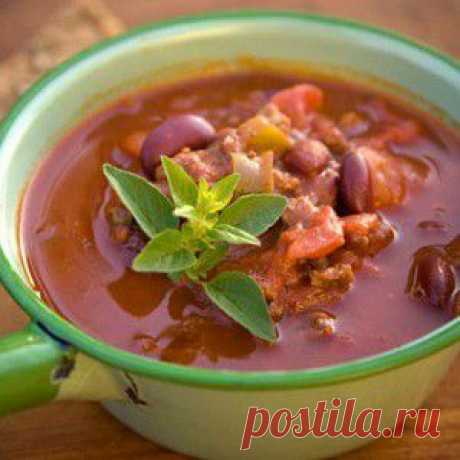 Фасолевый суп с чили рецепт – мексиканская кухня, вегетарианская еда: супы