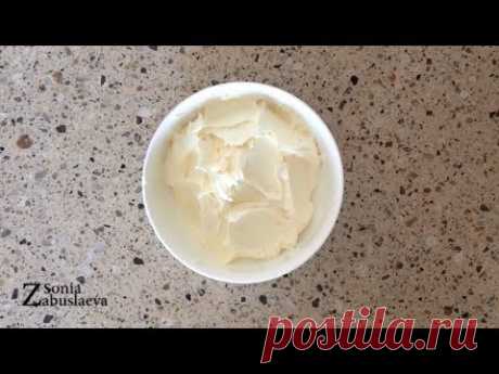 Американский масляный крем для цветов! Мега легкий рецепт!  American buttercream