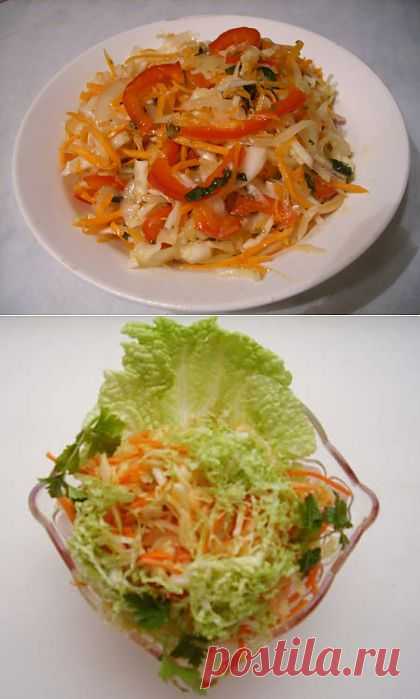 Капуста по-корейски - салат и его рецепт. Фото