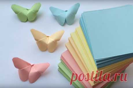 Как легко сделать бабочку оригами из бумаги пошаговая инструкция Как сделать оригами из бумаги в форме бабочки? Существует несколько простых схем. Начнём с простого, но очень красивого способа изготовления