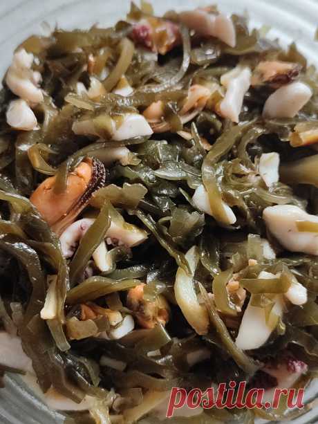 Салат с морской капустой рецепт с фото пошаговый от Елена - Овкусе.ру