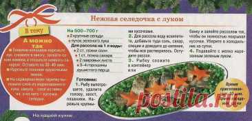 Нежная селедочка с луком