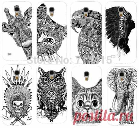 shell technology Picture - More Detailed Picture about Cool Cartoon Black And White Animal pattern Cute Custom phone Back cover skin Shell for Samsung galaxy S4 mini I9190 SIV mini Picture in Phone Bags &amp; Cases from E-life | Aliexpress.com | Alibaba Group