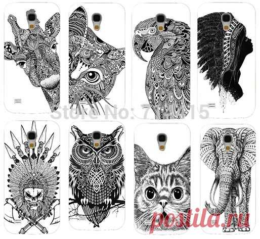 shell technology Picture - More Detailed Picture about Cool Cartoon Black And White Animal pattern Cute Custom phone Back cover skin Shell for Samsung galaxy S4 mini I9190 SIV mini Picture in Phone Bags & Cases from E-life | Aliexpress.com | Alibaba Group