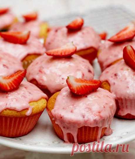 Приготовление кексов с ягодной глазурью | Рецепты Джейми Оливера