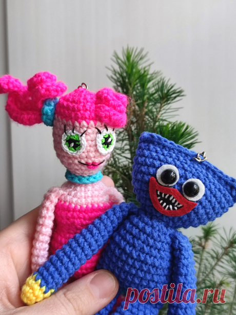 PDF Мама Хагги Вагги крючком. FREE crochet pattern; Аmigurumi toy patterns. Амигуруми схемы и описания на русском. Вязаные игрушки и поделки своими руками #amimore - кукла, куколка, мама Хаги Ваги.