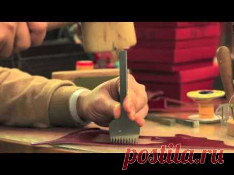 [Arte di mano] The handwork of JnK - Leica half case making movie - YouTube