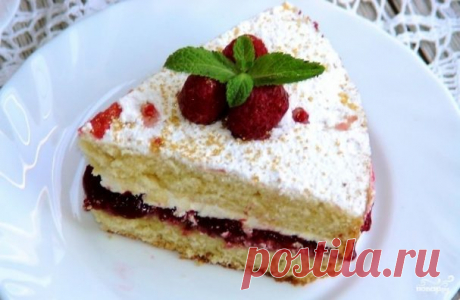 Бисквит королевы Виктории - пошаговый рецепт с фото на Повар.ру