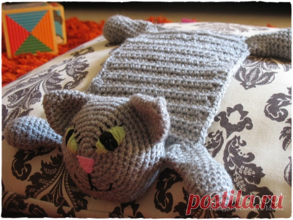 Crochet Cat Toy/Scarf Tutorial | Oomanoot