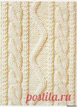 Схема вязания спицами №38 Аран (Aran) - Вязание спицами. Узоры