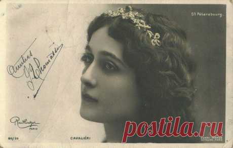 Лина Кавальери -  итальянская оперная п эпохи, 1874-1944. / Удивительное искусство