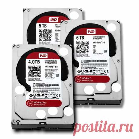 Ёмкость жёстких дисков WD Red достигла 6 Тбайт / Новости hardware / 3DNews - Daily Digital Digest