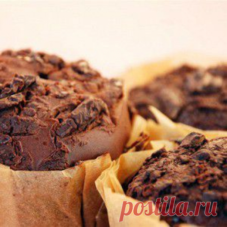 Шоколадные маффины с какао рецепт – выпечка и десерты