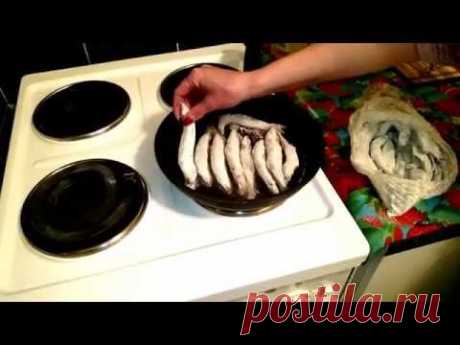 Мойва жареная Рецепт блюда Что как приготовить на сковороде обед в домашних условиях быстро вкусно - YouTube