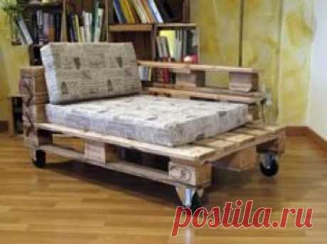 The Best DIY Wood and Pallet Ideas: Chaise Longue Recycle Design OFFICINE VISANI
