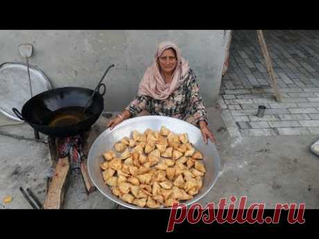 SAMOSA RECIPE | ALOO SAMOSA prepared by my GRANNY for KIDS | PUNJABI SAMOSA RECIPE | perfect samosa