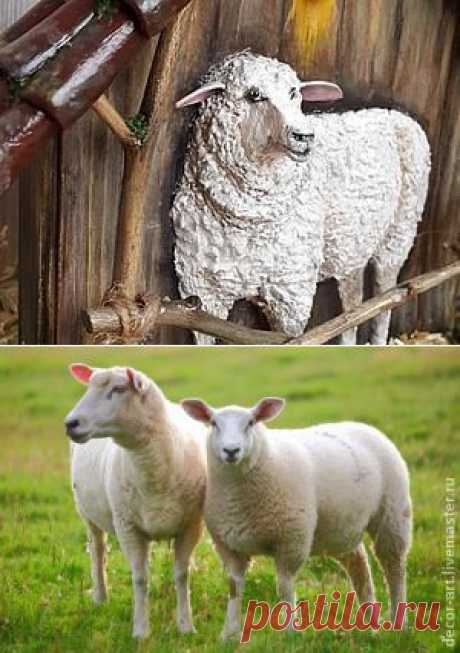 Мастер-класс «Ключница Овца — символ 2015 года» - Ярмарка Мастеров - ручная работа, handmade