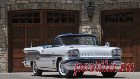 1958 Pontiac Bonneville Кабриолет / W56 / Dallas 2012 / Аукционы Mecum 1958 Pontiac Bonneville Кабриолет представлен как Серия W56 в Далласе, Техас