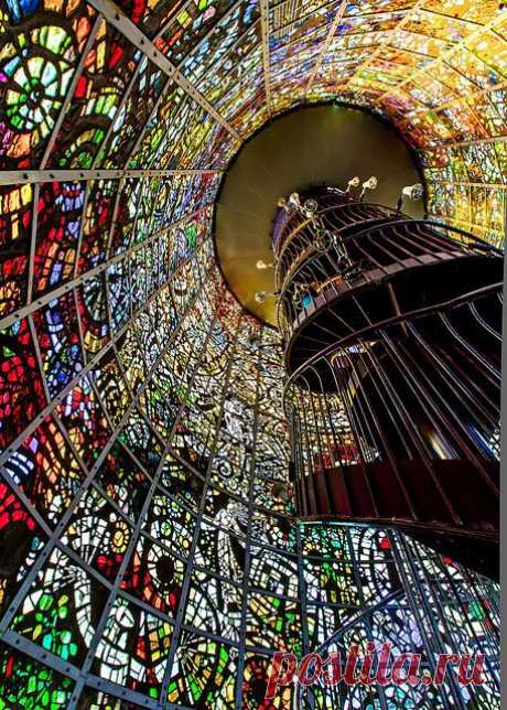 Art museum in Hakone, Japan | stained glass