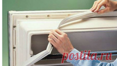 Замена уплотнительной резинки на двери холодильника своими руками