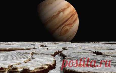 НАСА опубликовало снимок луны Юпитера – ледяной Европы