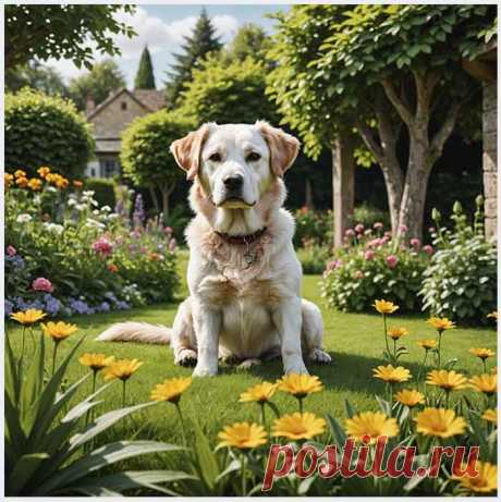 Способы защиты растений от собаки на даче