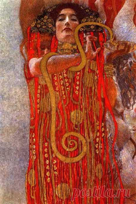 Густав Климт (Gustav Klimt; 1862-1918). Медицина (д / Удивительное искусство