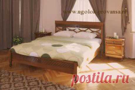 UP-MS 902-4 Кровать полутороспальная ширина 140 Maria Silva румынская мебель | Уголок Прованса +7 (499) 390-04-39
