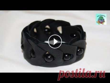 ПРОСТОЙ БРАСЛЕТ ИЗ КОЖИ СВОИМИ РУКАМИ. КАК СДЕЛАТЬ КОЖАНЫЙ БРАСЛЕТ Leather bracelet (DIY, Handmade). ПРОСТОЙ БРАСЛЕТ ИЗ КОЖИ СВОИМИ РУКАМИ. КАК СДЕЛАТЬ КОЖАНЫЙ БРАСЛЕТ. Leather bracelet. (DIY, Handmade). В этом видео мы сделаем своими руками простой и...