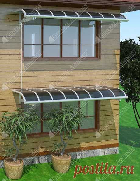 Titan Series Curved Top Door or Window Canopy