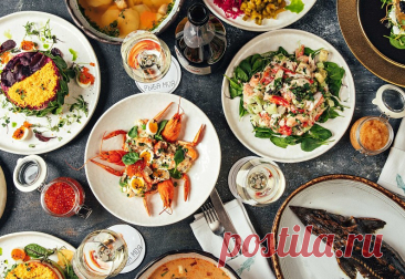 Новогодняя кругосветка: ресторанные блюда к праздничному столу с доставкой на дом | OK-magazine.ru