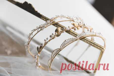 A Crown for Every Queen | Choosing the right wedding crown - TANIA MARAS | bespoke wedding headpieces + wedding veils Wedding crowns - how to choose the right style for you.