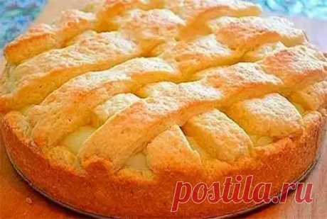 Яблочный пирог с кремом: фото рецепт, пошаговый, приготовление