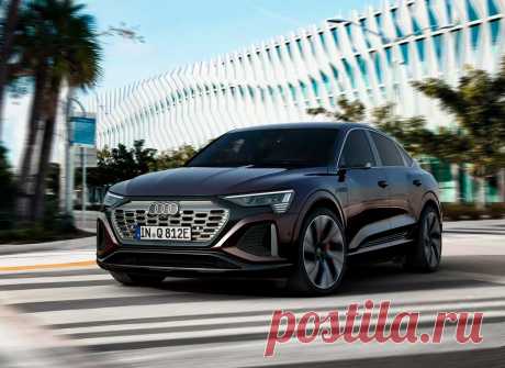 Кроссовер Audi Q8 E-Tron 2024: комплектация, цена, фото