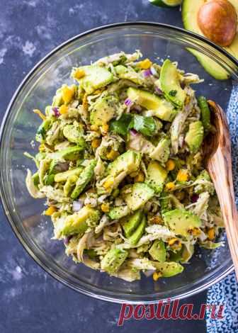 Healthy Avocado Chicken Salad Take chicken salad to a new level with the addition of